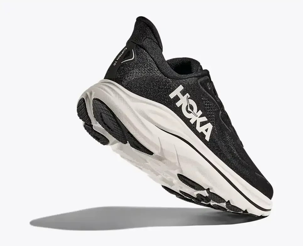 HOKA Clifton 10 Black White
