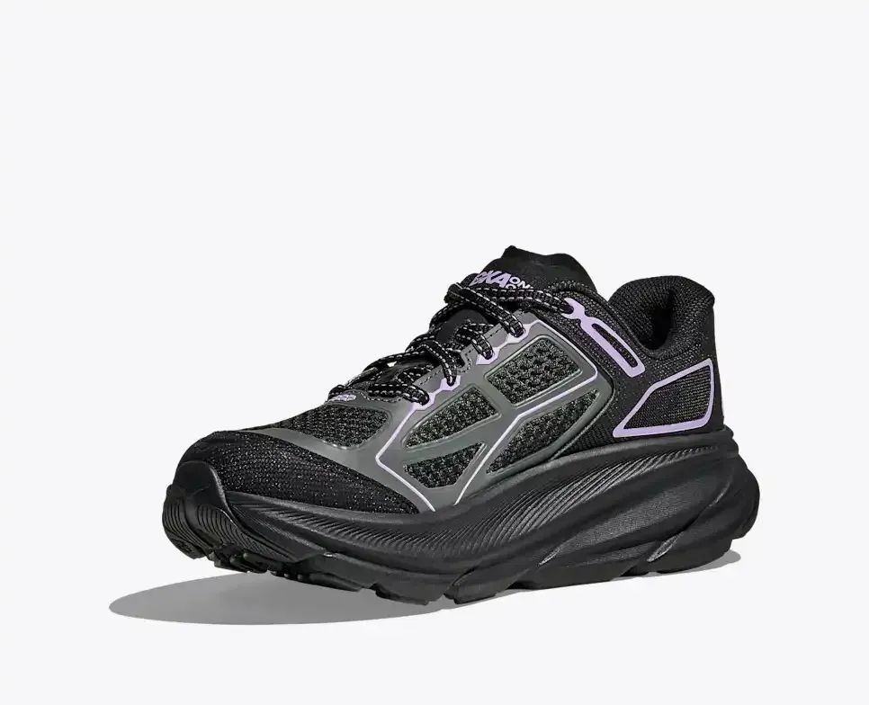 HOKA Clifton One9 Black Aster Flower