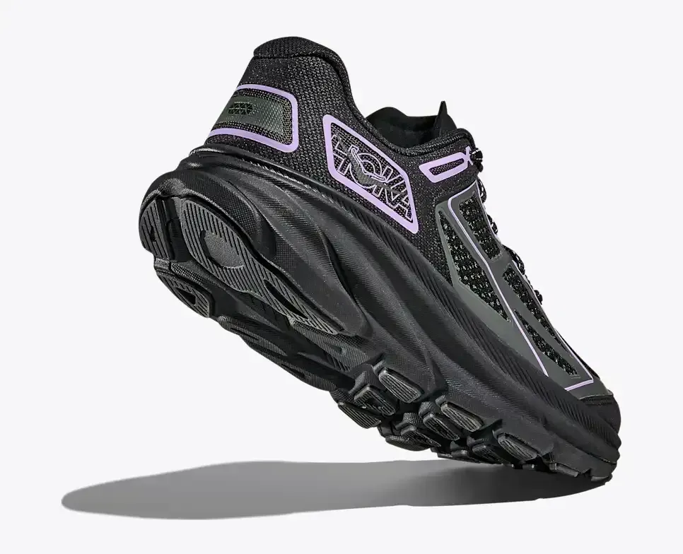 HOKA Clifton One9 Black Aster Flower