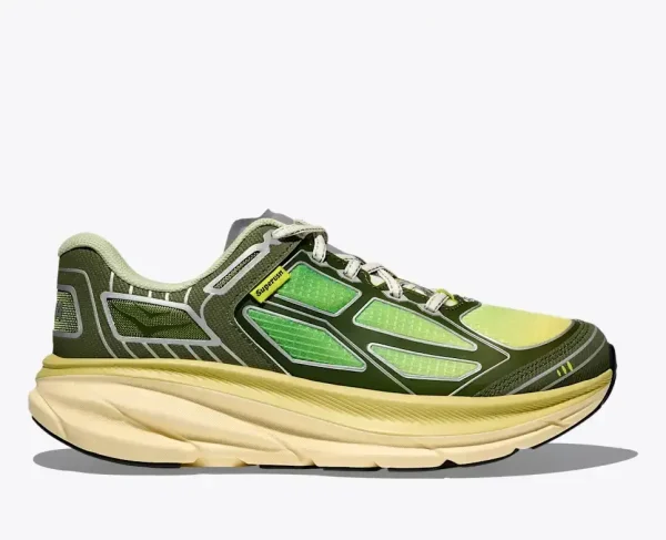 HOKA Clifton One9 Supervsn Green Flash