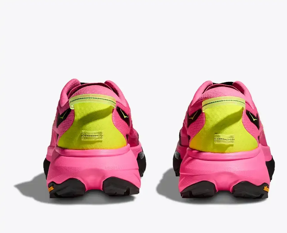 HOKA Mafate 5 Neon Rose Black
