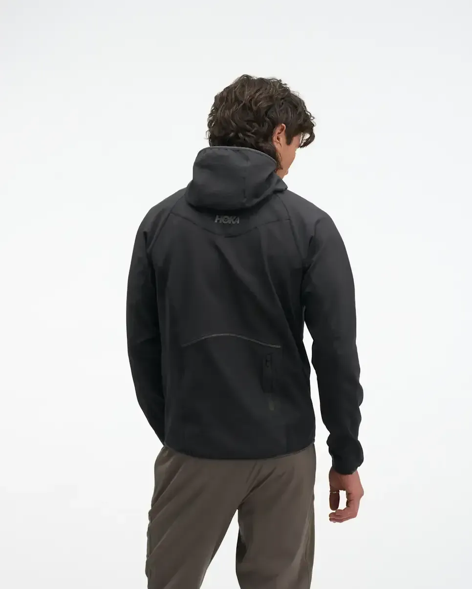 HOKA SkyGlow Half-Zip Black Black