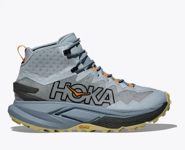 HOKA Mafate Hike Mineral Blue Tumeric