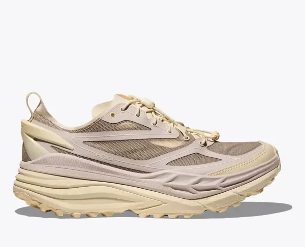HOKA Stinson One7 Stucco Vintage Yellow