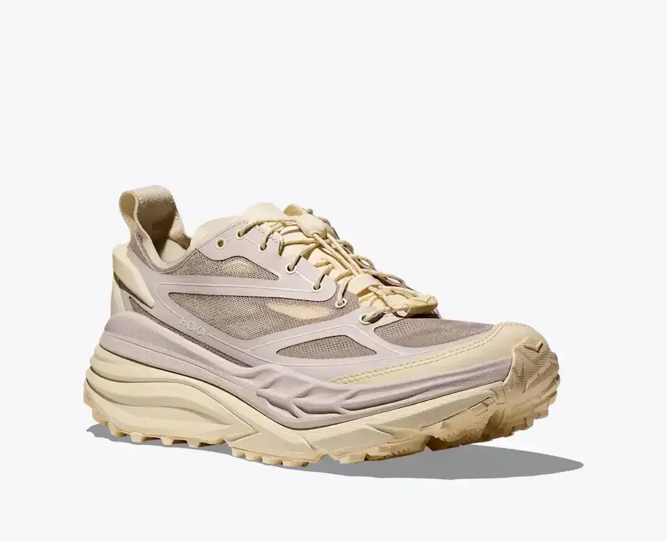 HOKA Stinson One7 Stucco Vintage Yellow