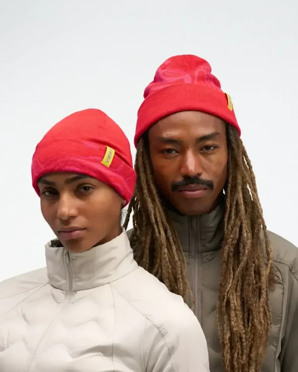 HOKA Winter Beanie Cerise