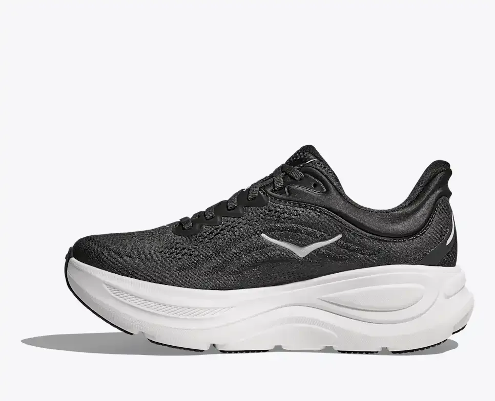 HOKA Bondi 9 Black White (Women's)