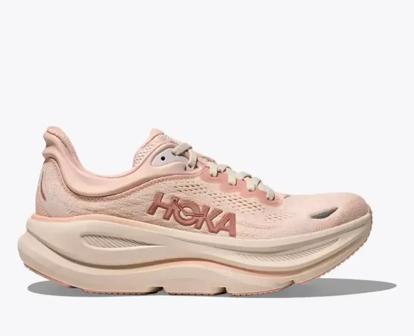 HOKA Bondi 9 Rose Latte Rose Cream (Women's)