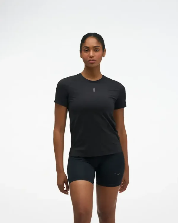HOKA EveryRun Short Sleeve Black (Women's)