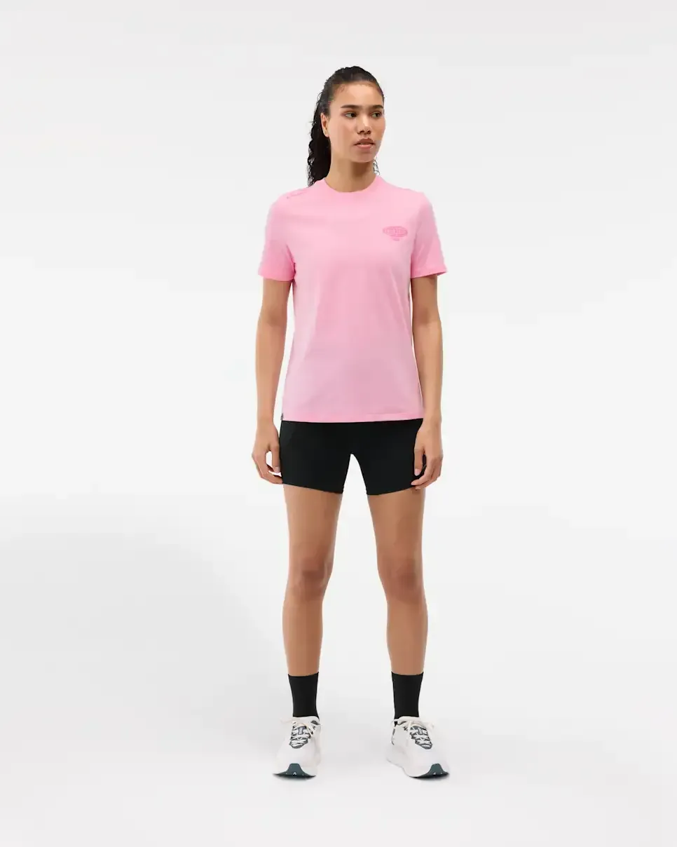 HOKA Global Run Day Graphic Tee Bubble Gum (Women's)